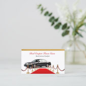 ブラックタウン車の運転手の名刺 名刺 (スタンド正面)