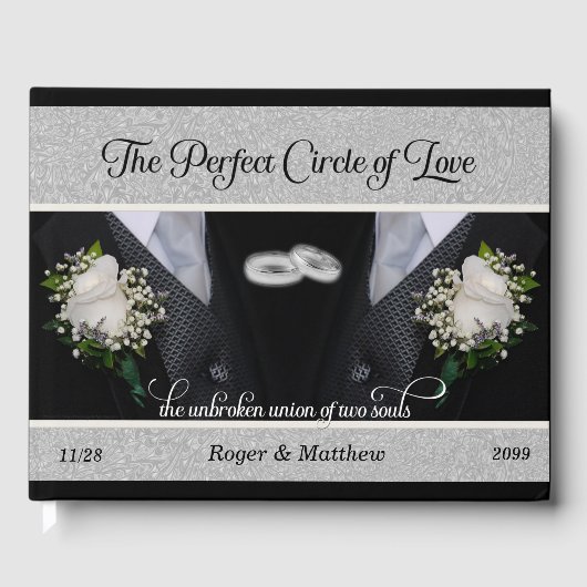 ブラックタキシス結婚ゲイの2つのルーム2つの写真 ゲストブック (正面)