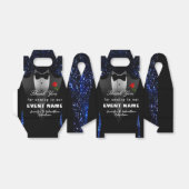 ブラックタキシードありがとう |ギフトボックス フェイバーボックス (折り畳みなし)