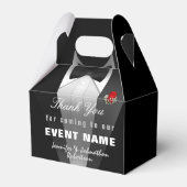 ブラックタキシードありがとう |ギフトボックス フェイバーボックス (裏面サイド)