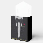 ブラックタキシード |ギフトボックス フェイバーボックス (オープン)