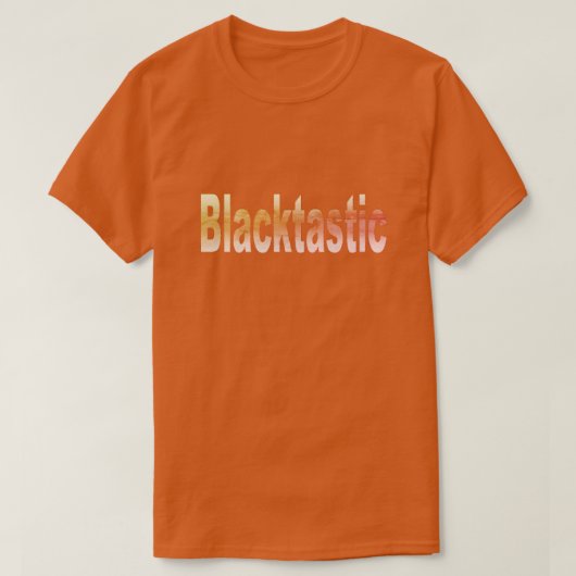 ブラックタスティックTシャツ Tシャツ (デザイン正面)
