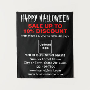 ブラックタペストリーのビジネスのハロウィーン販売 タペストリー