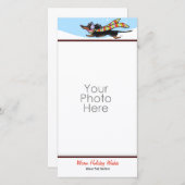 ブラックタンダシュントかわいい冬 シーズンカード (正面/裏面)