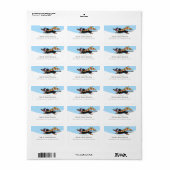 ブラックタンダッシュント走寒冬 ラベル (フルシート)