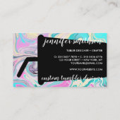 ブラックタンブラータンブラーショップクラフター 名刺 (裏面)