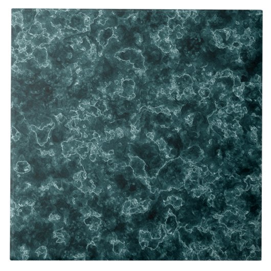 ブラックターコイズ大理石 タイル (正面)