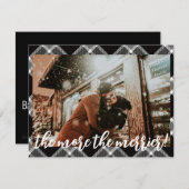 ブラックタータン クリスマス 妊娠発表 (正面/裏面)