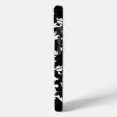 ブラックダはっきりしたマスク@ Emporiomoffa Case-Mate iPhoneケース (裏面 / 左)