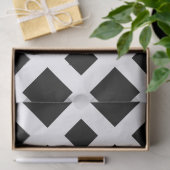 ブラックダイアモンズオンホワイトティッシュペーパー 薄葉紙 (ギフト)