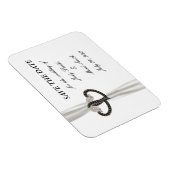 ブラックダイヤモンドとホワイトダイヤモンドのハートは日付磁石を保存 マグネット (右側)