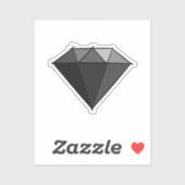 ブラックダイヤモンドジェムストーンジュエリー。 シール (シート)