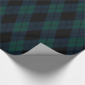 ブラックダイヤモンドタータンチェックラッピング紙 ラッピングペーパー (角)