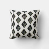 ブラックダイヤモンドブルテリア クッション (裏面)