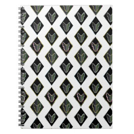 ブラックダイヤモンドブルテリア ノートブック