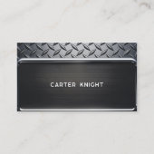 ブラックダイヤモンドプレート鋼工業 名刺 (正面)