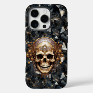ブラックダイヤモンドiPhone / iPadケースの海賊スカル iPhone 16 Proケース
