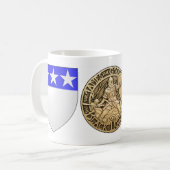 ブラックダグラス"Hush ye, Hush ye"マグカップ コーヒーマグカップ (正面左)