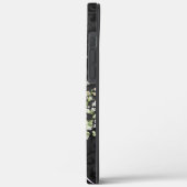 ブラックダマスクの谷のリリー Case-Mate iPhoneケース (裏面 / 左)