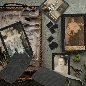 ブラックダマスクダーククラフトスクラップブック紙