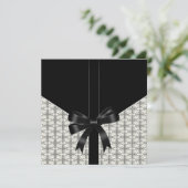 ブラックダマスクレースボー結婚ズ 招待状 (スタンド正面)