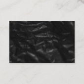 ブラックダンプトラックの名刺 名刺 (裏面)