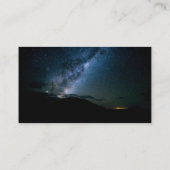 ブラックダークナイトスカイスターリースターズミルキーウェイ 名刺 (裏面)