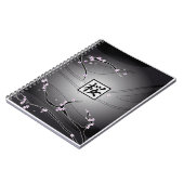 ブラックチェリーの花の木 ノートブック (左側)