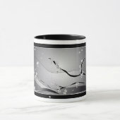 ブラックチェリーの花の木 マグカップ (中央)