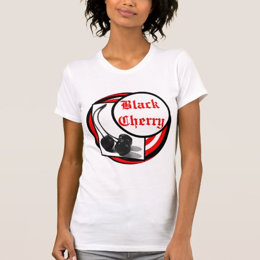 ブラックチェリー Tシャツ (正面)