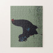 ブラックチキンインザグラスアートパズル ジグソーパズル (縦)