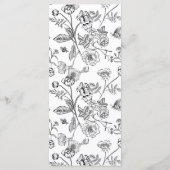 ブラックチノイスリー結婚フローラ メニュー (裏面)