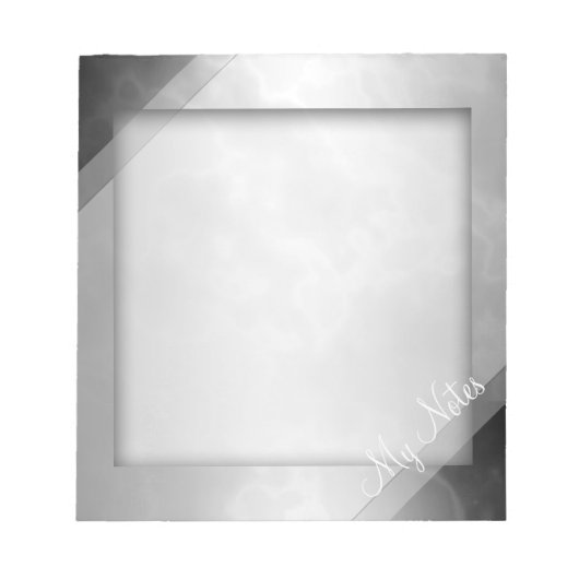 ブラックチャコールマイノート ノートパッド (正面)