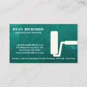 ブラックチャックボードハウス絵画ズの名刺 名刺 (正面)