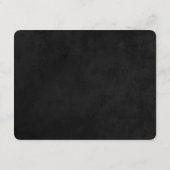 ブラックチャック結婚ボードの向き/詳細カード エンクロージャーカード (裏面)