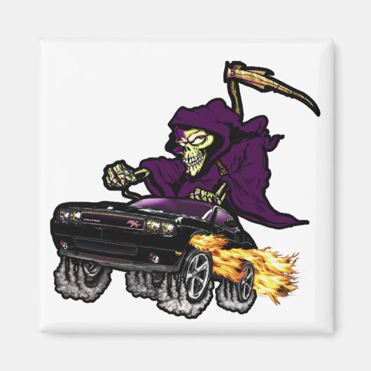 ブラックチャレンジャーR/Tマグネット マグネット (正面)