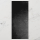 ブラックチョークエレガントボードスリムディナーメニュー メニュー (裏面)