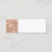 ブラックチーターヒョウ皮膚プリント模様動物 スキニー名刺 (正面)