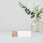 ブラックチーターヒョウ皮膚プリント模様動物 スキニー名刺 (スタンド正面)