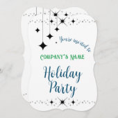 ブラックツインクル 招待状 (正面/裏面)