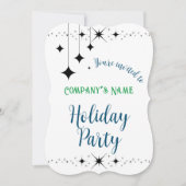 ブラックツインクル 招待状 (正面)