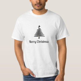 ブラックツリークリスマスTシャツ Tシャツ