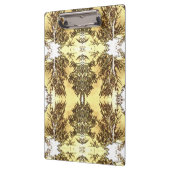 ブラックツリーブライトイエロースカイ クリップボード (左)