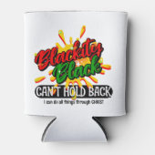 ブラックティブラックは12月を支持できない 缶クーラー (正面)