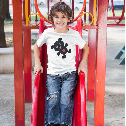 ブラックテディベアラブ Tシャツ