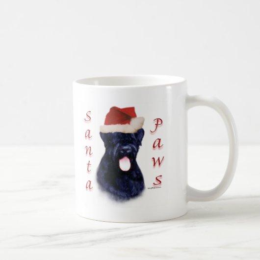 ブラックテロシアのリアサンタポーズ コーヒーマグカップ (右)