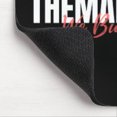 ブラックテーブルトークマウスパッド マウスパッド (コーナー)