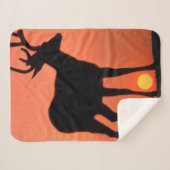 ブラックテールまたはムレディアー |オリンピック国立公園 シェルパブランケット (正面(横))