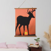 ブラックテールまたはムレディアー |オリンピック国立公園 吊り下げ型タペストリー (寝室)