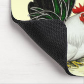 ブラックテ日本のールのバンタム マウスパッド (コーナー)